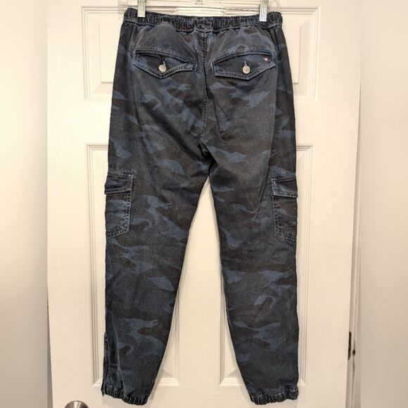Sundry Anthropologie elastic waist Camouflage Casual cargo Pant joggers Women S - Picture 2 of 10